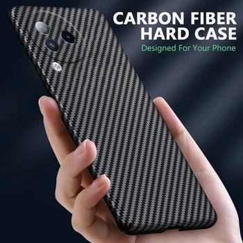 Pravé karbonové vlákna Telefón puzdro pre Xiao Civi 3 Civi3 Ultra-Tenký a Ľahký, Robustný Ochranný Pevný Kryt Prípade