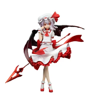 [Na Sklade] Pôvodný Originálny QuesQ Remilia Scarlet Projektu 1/8 18 cm PVC Akčné Anime Obrázok Modelu Bábika Darček