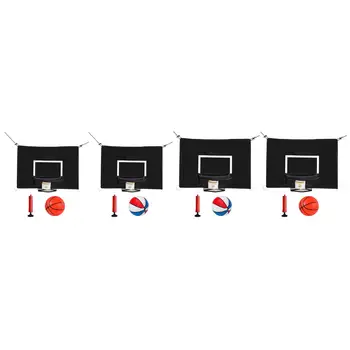 Mini Basketbal Hoop pre Trampolínu s Krytu Záhrada Basketbal Cieľ