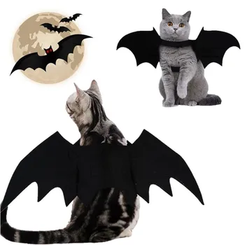 Pet, Pes, Mačka Bat Krídla Cosplay Prop Halloween Vianoce Mačka Kostým Oblečenie Krídla Kostýmy Pes Kostýmy pre Malé Veľké Psy