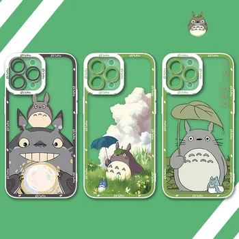 Môj Sused Totoro Prípade Pre Xiao POCO X5 X4 X3 NFC F3 F5 F4 GT Mi 13 12 12T 11T Pro 11 Ultra 10 Lite 10 TON Jasné, Silikónové Krytie