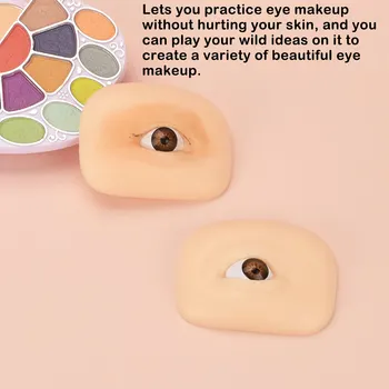 Očný Make-Up Praxi Model Prírodné Eyeshadow Prípravný Nástroj