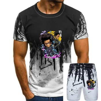 Black Panther Riley Huey Freeman Boondocks T Shirt Novinka Karikatúra Človeka T-Shirt