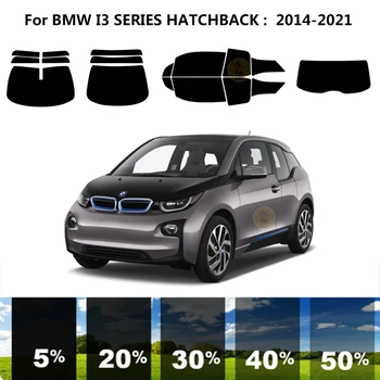 Precut nanoceramics auto UV Okno Odtieň Auta Automobilový Okno Film Pre BMW I3 SÉRIE HATCHBACK 2014-2021