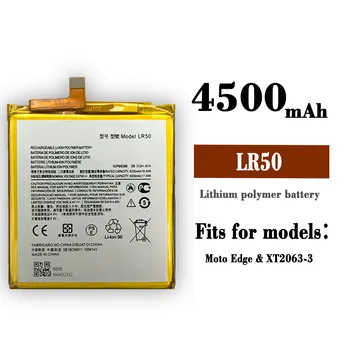 LR50 4500mAh Náhradné Batérie Pre Motorola Moto Okraji XT2063-3 Vysoko Kvalitné Mobilné Telefónne Lítiové Batérie