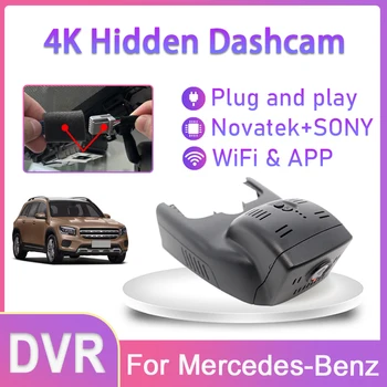 4K UHD Car Video Recorder Wifi DVR Dash Cam Pre Mercedes-Benz Triedy A250 W117 200 cdi W176 Na MB CLA180 CLA200 2013 2014 2015