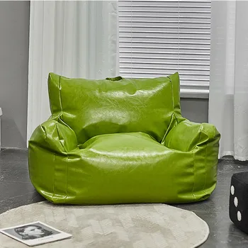 Nordic Kreatívny Dizajn Pohodlné Pu Single Pohovka Jednoduchý Moderný Domov Obývacej Izby, Spálne, Balkón, Voľný Čas Lenivý Bean Bag Stoličky