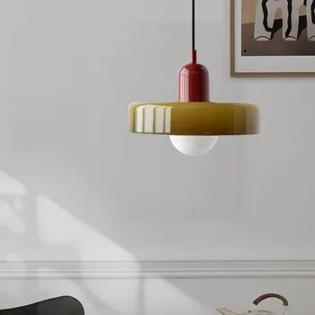 Moderné Led Lesk Prívesok Lampa Nordic Dizajnér Sklo Svetla pre Jedáleň, Spálňa, Kuchyňa, kaviareň, Krytý Dekor Zariadenie