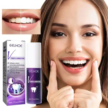 30ML Zubov Mousse zubná pasta Neutralizuje Žlté Zubné Dych Svetlé Doska Zvonenia Odstrániť Škvrny Zub Čerstvé Zuby Čisté J4G2