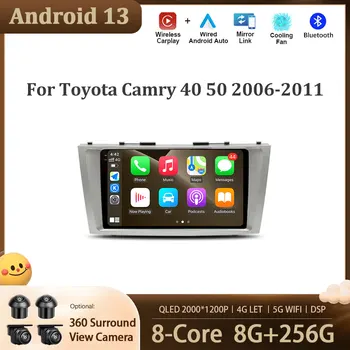 Automobilová Navigácia na Obrazovke Android, 13 Toyota Camry 40 50 2006 - 2011 Auto Rádio Stereo Prehrávač, WIFI DSP 4G NECH Bezdrôtový Carplay