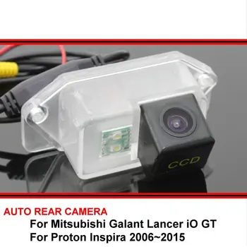 Pre Mitsubishi Galant Lancer iO GT Proton Inspira Auto Nepremokavé Nočné Videnie zadnej strane Zozadu Cúvaní Záložný Fotoaparát