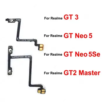 Na Realme GT3 GT Neo 5 Neo5SE GT2 Explorer Majster Na VYPNUTIE Napájania ovládanie Hlasitosti Bočné Tlačidlá Flex Kábel Časti
