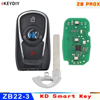 KEYDIY KD ZB Série Smart Key Auto Diaľkové ZB22-3 pre KD-X2 KD-MAX pre Buick Štýl