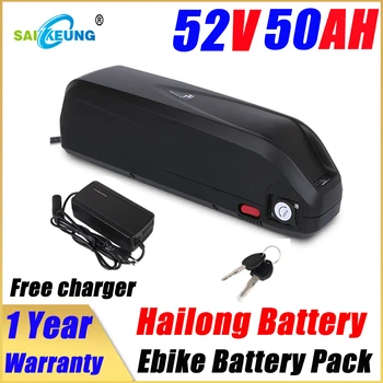 Hailong 52v Batérie 50ah 20ah 30ah 40ah Akumulator Bafang Obudowa Baterii Klince Fietsen Electrisch Accu Lityum Pil Paketi Pack