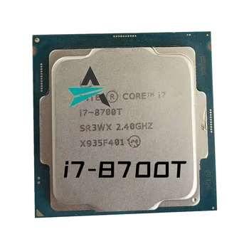 Používa Core i7-8700T i7 8700T 2.4 GHz Six-Core Dvanásť-Niť CPU Procesor 12M 35W LGA 1151 Doprava Zadarmo