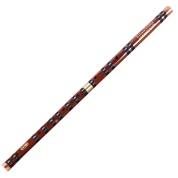 Bambusová Flauta Hudobných Nástrojov D Kľúč Čínsky Dizi Prierezové