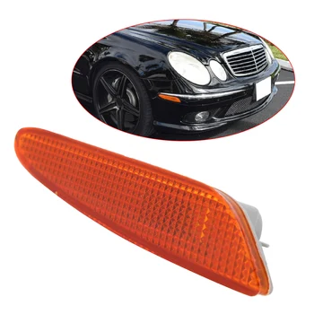 Právo Auto Strane Marker Nárazníka Lampa Shell Odbočiť Signálneho Svetla Kryt 2118200221 Na Mercedes Benz E320 20032006