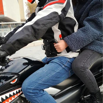 Motocykel Bezpečnostných Pásov Zadné Sedadlo Grip Chytiť protišmykový Pásik Pre Hermetické Komora gumička Úpravy Motocyklov Tandem Pásu