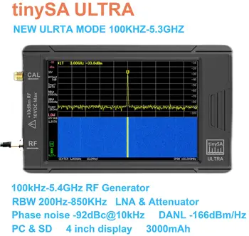Nové Malé Spektrum Analyzer TinySA ULTRA 4